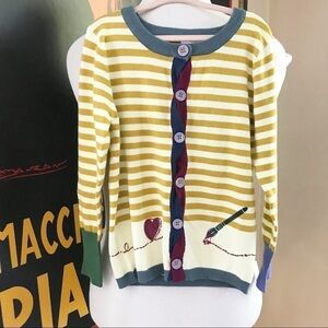 Matilda Jane Paint By Numbers Old Gold Cardigan